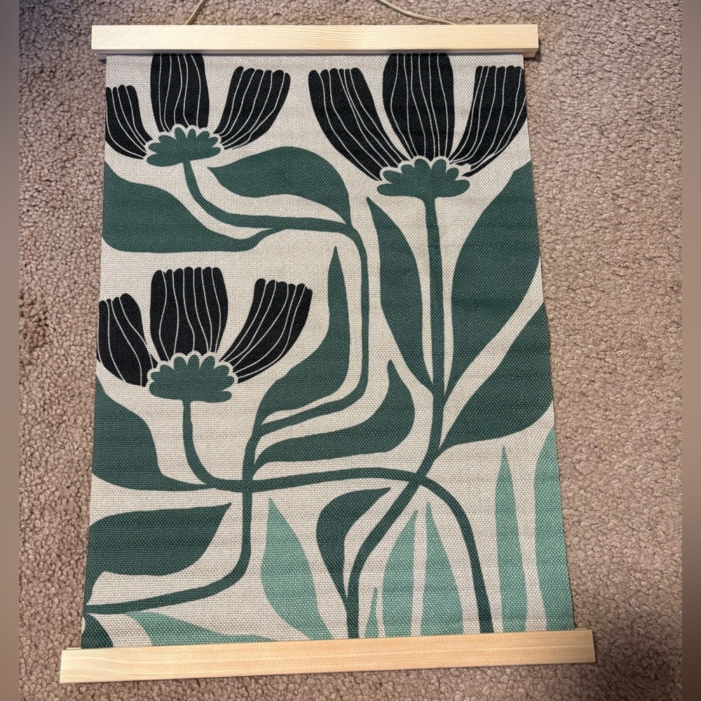 Set of 2: Canvas Wall Hangings